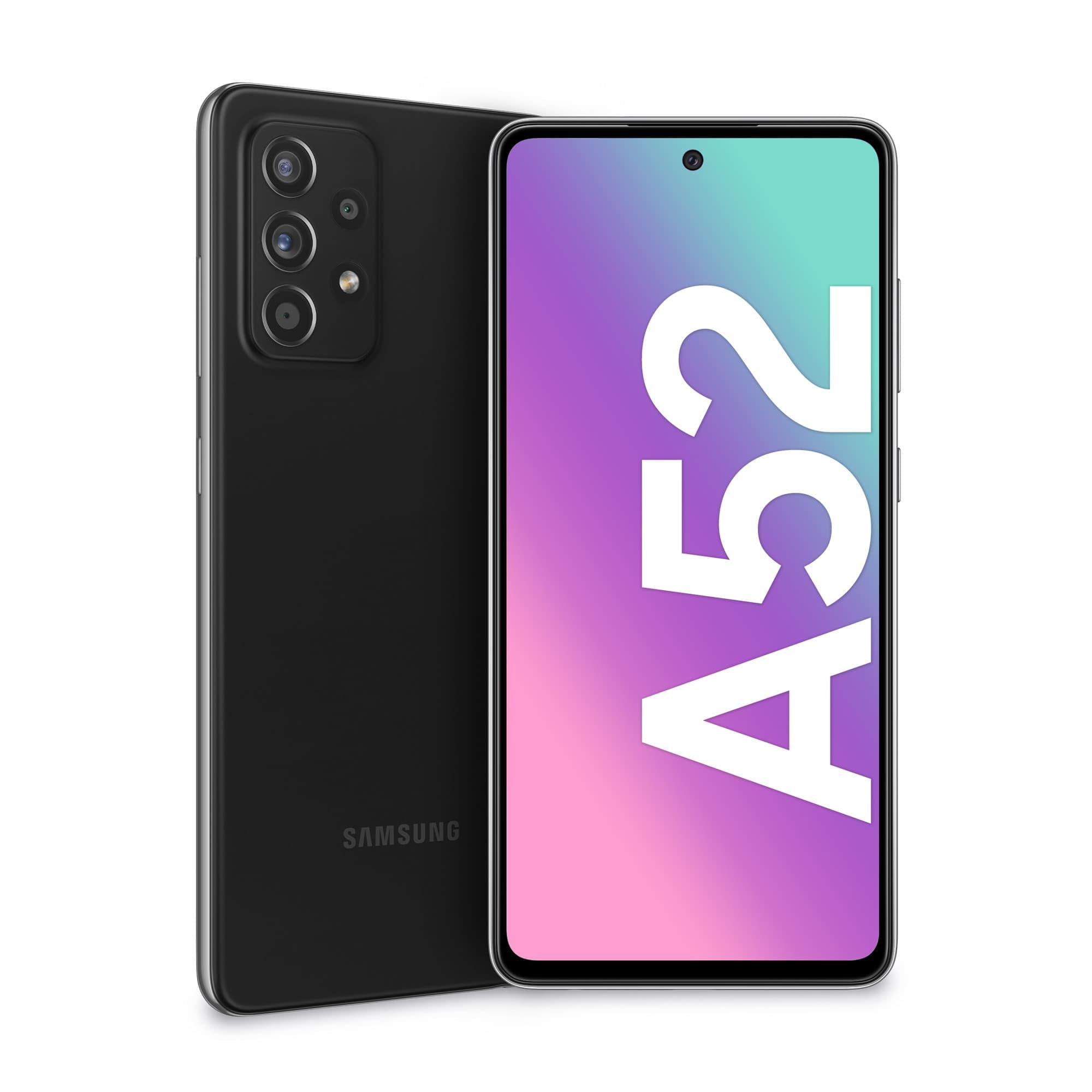 Samsung Galaxy A52 4G Dual-SIM 128GB, Czarny : Amazon.pl